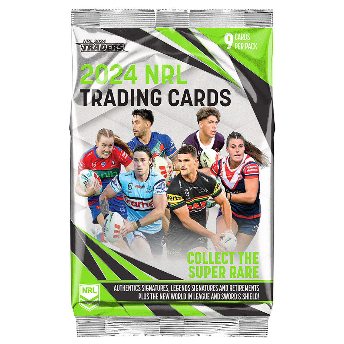 2024 NRL Traders Rugby Trading Cards Retail Starter Pack Gameology