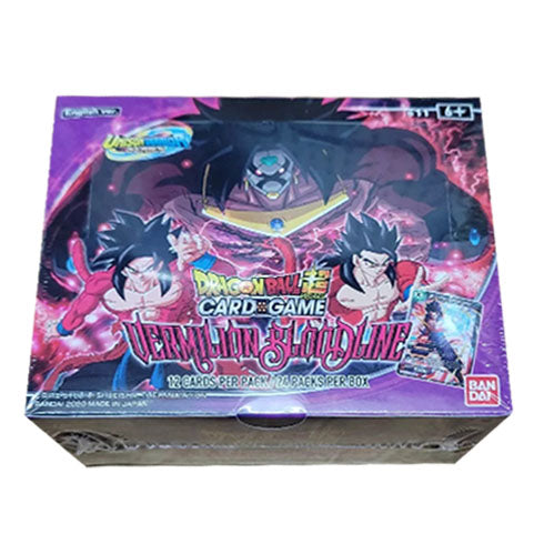 Dragon ball Super cards Vermillion hotsell Bloodline Booster box 1st edition