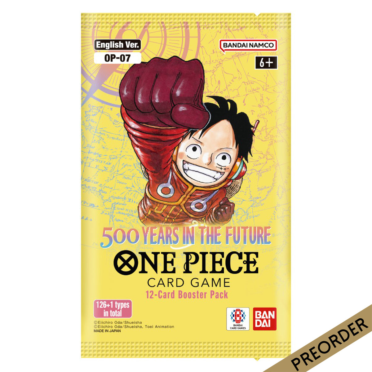 One Piece Card Game 500 Years In The Future Op-07 Single Booster 