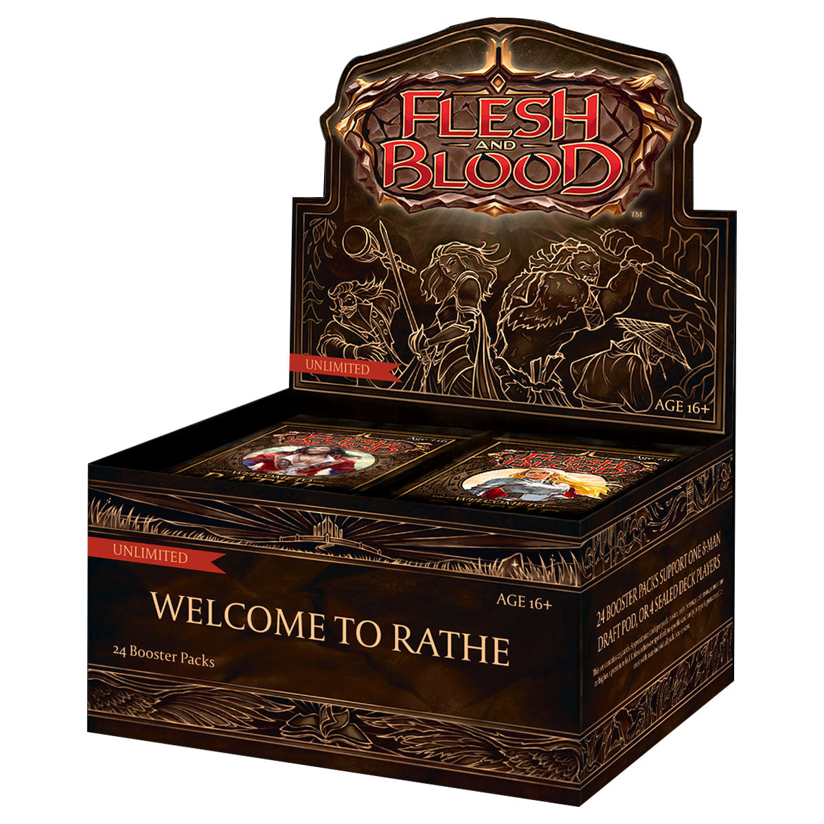 Welcome To Rathe UNLIMITED Booster Box Flesh And Blood – Gameology 