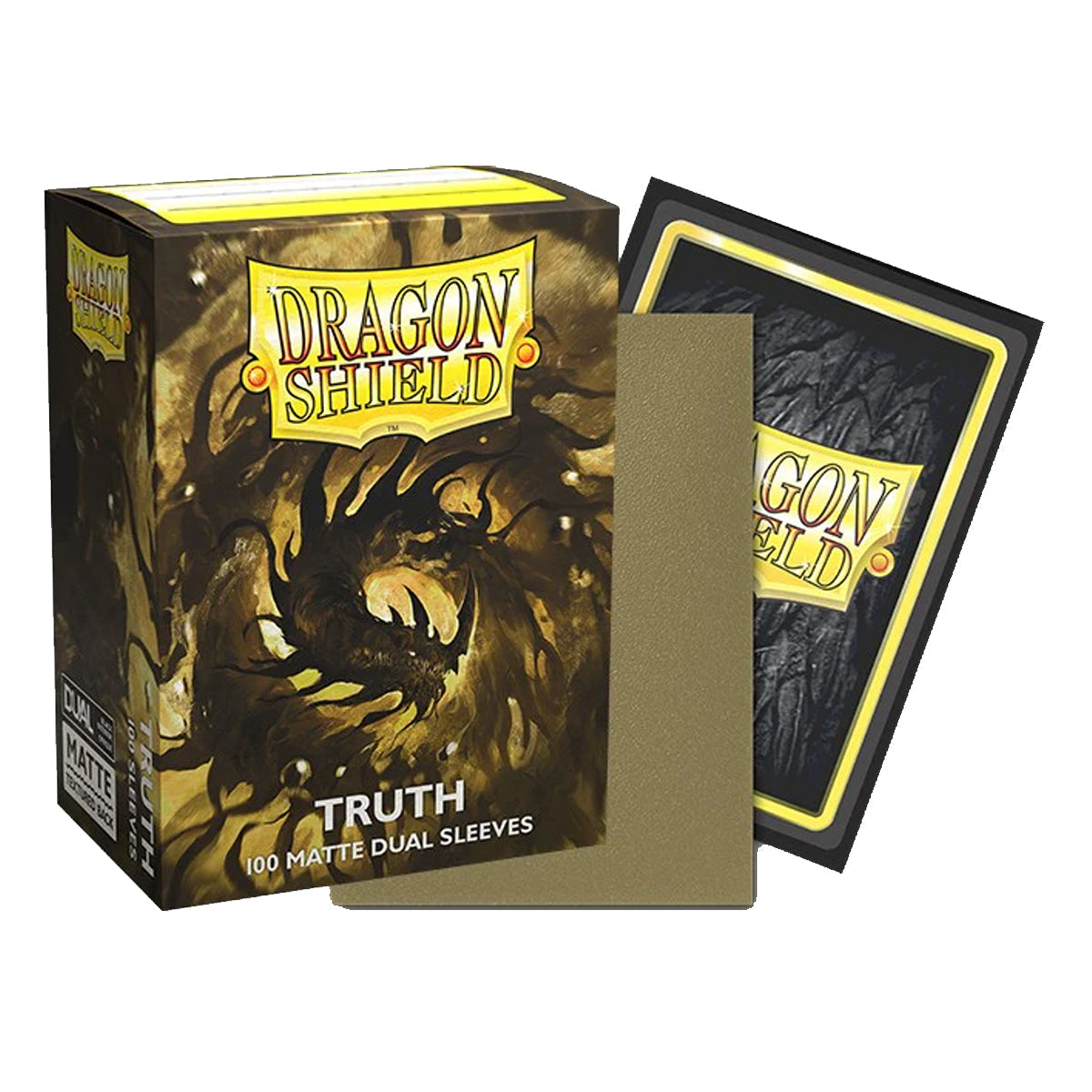 Dragon Shield Sleeves: Matte Dual - Truth (100), Accessories