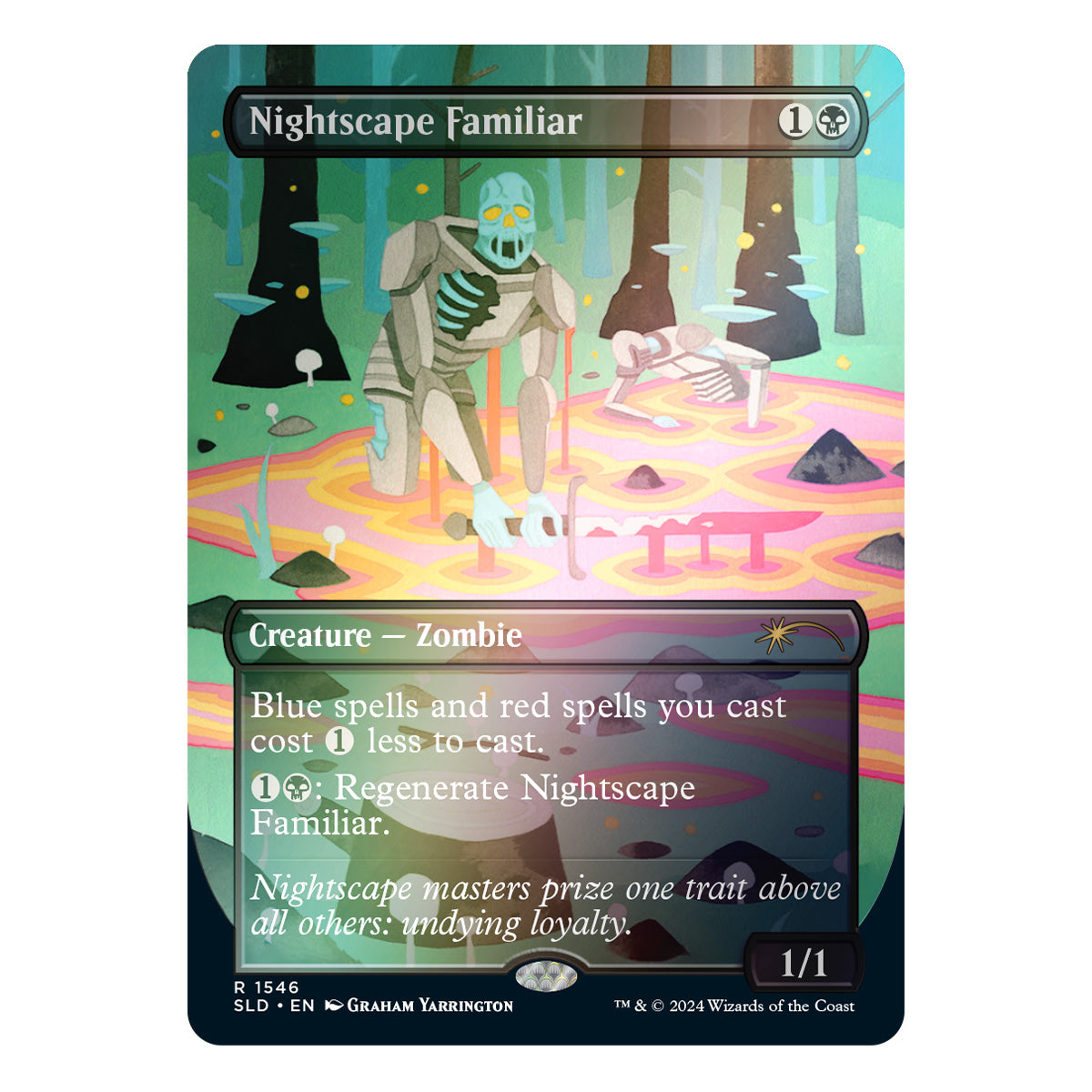 Secret Lair Winter Superdrop 2024 Prismatic Nightmares Foil Edition