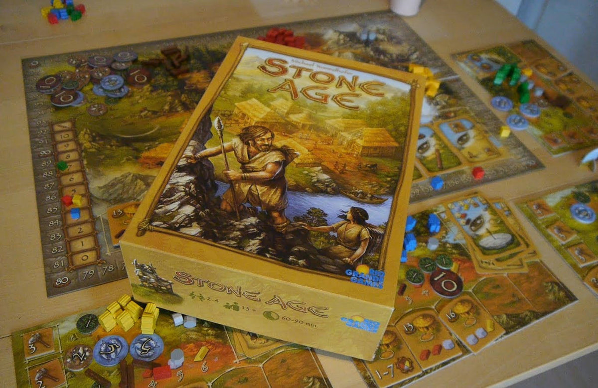 Devir iberia Gioco Da Tavolo Stone Age 2020 Oro