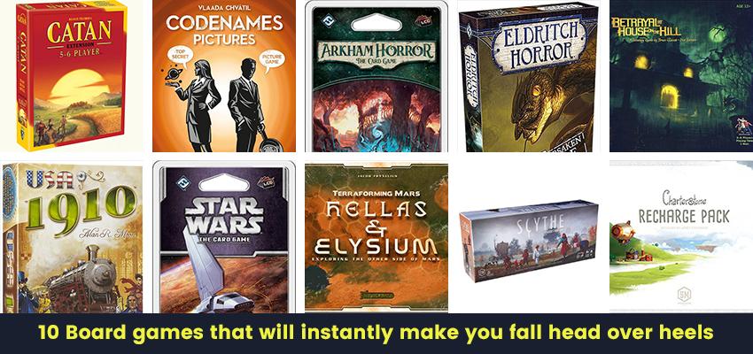 Top 10 Best Board games that will instantly make you fall head over heels