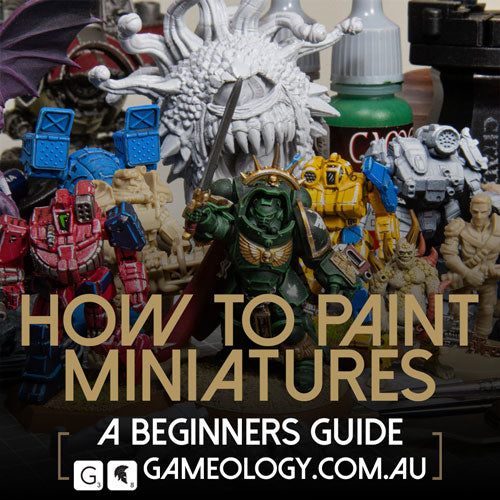 How To Paint Minis - A Beginners Guide