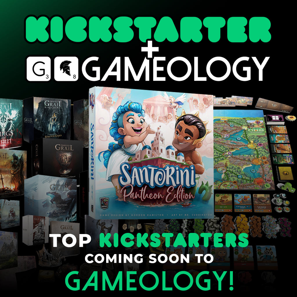 Top Kickstarters coming soon to Gameology!