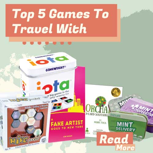 Top 5 Board Games to Travel With