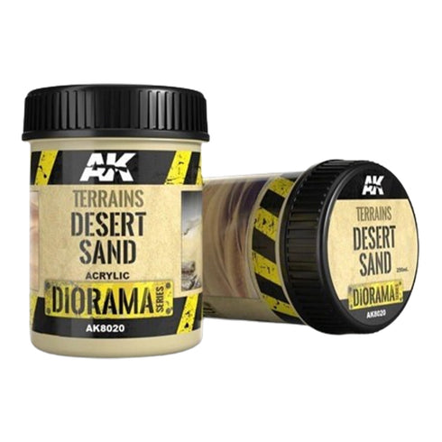 AK Interactive Dioramas - Terrains Desert Sand 250ml