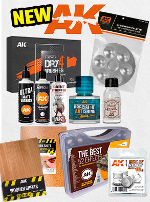 AK Interactive Paints and painting equipment 