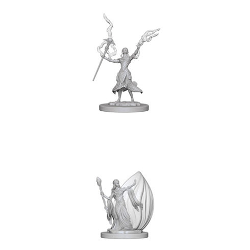 D&D Nolzurs Marvelous Unpainted Miniatures Elf Female Wizard