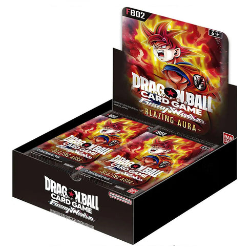 Dragon Ball Super Card Game Fusion World Booster Box Blazing Aura FB02