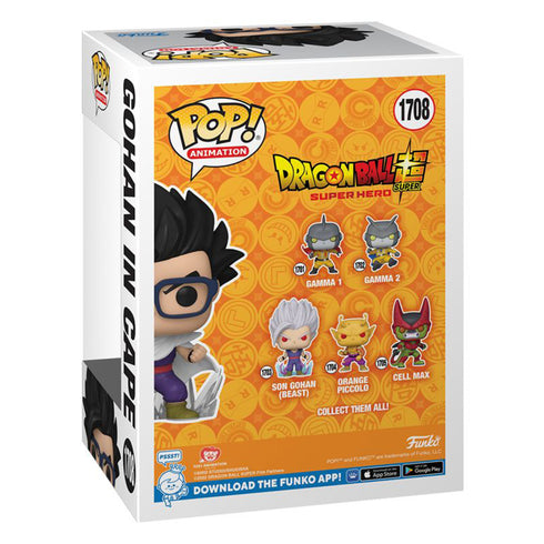 Dragon Ball Super: Super Hero - Gohan in Cape Pop! Vinyl