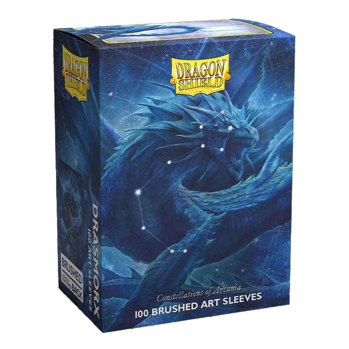 Dragon Shield 100ct Brushed Art Constellations Drasmorx Sleeves ...