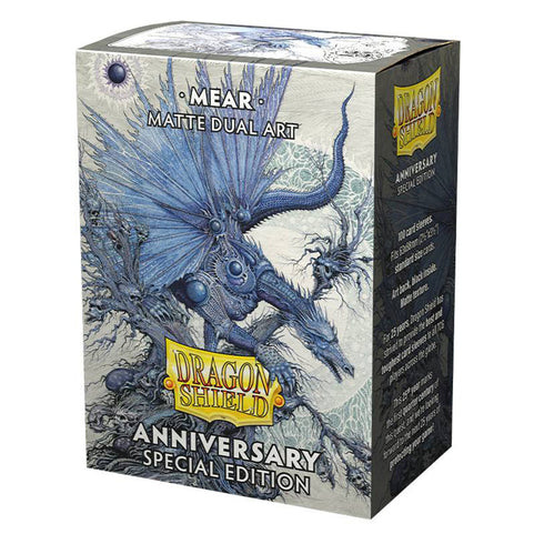 Dragon Shield 100ct MATTE Dual Art Anniversary Edition Mear Sleeves