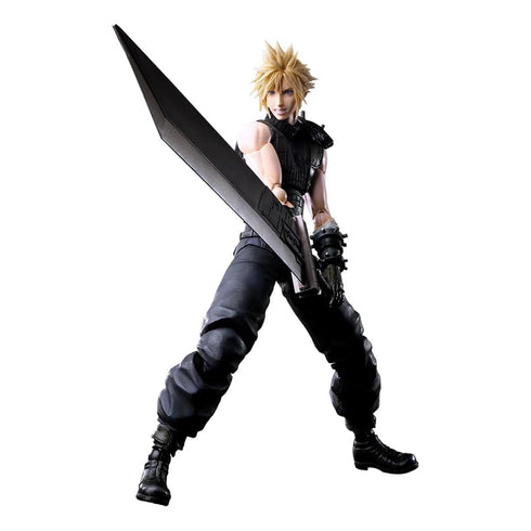 Play arts final fantasy kai version 2 cloud shops remake full size 10 to 12 inch