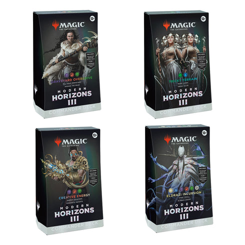 Magic Modern Horizons 3 Commander Decks (Set of 4)