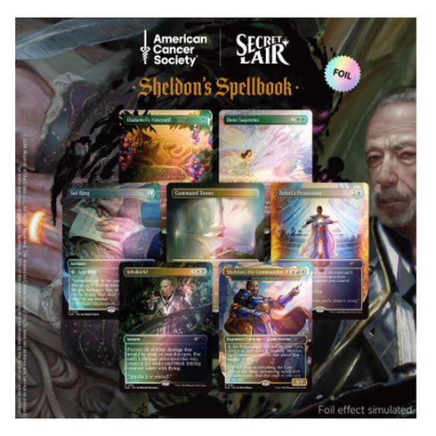 Magic Secret Lair SHELDON'S SPELLBOOK FOIL EDITION