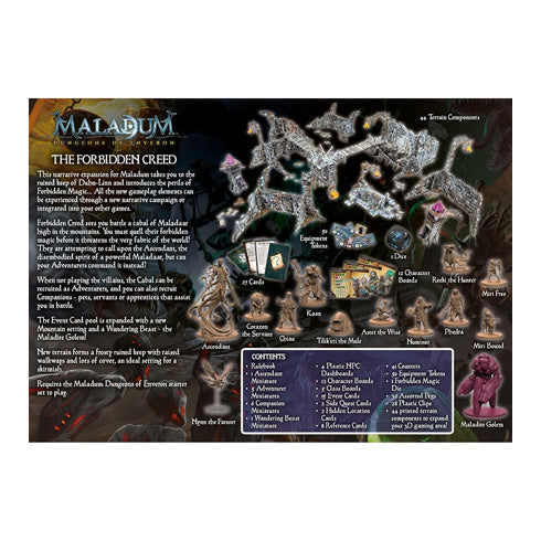 Maladum - The Forbidden Creed Expansion