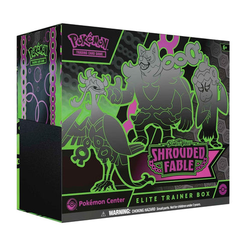 Pokemon TCG Scarlet & Violet Shrouded Fable Pokemon Center Elite Trainer Box