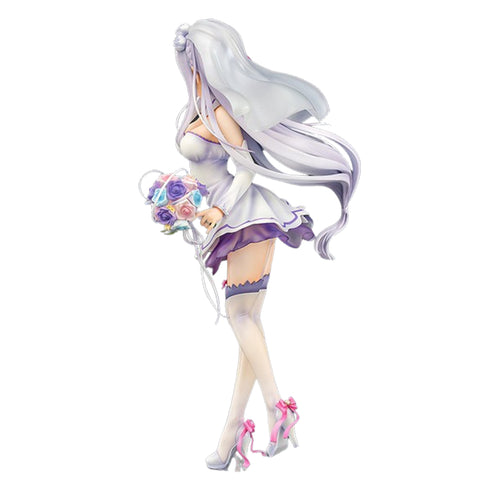 Re:ZERO Starting Life in Another World Emilia Wedding Version 1/7 Scale (re-run)