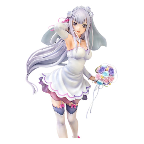 Re:ZERO Starting Life in Another World Emilia Wedding Version 1/7 Scale (re-run)