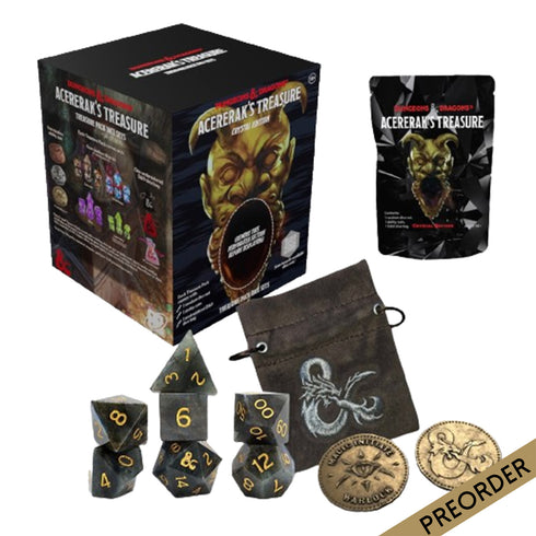 Sirius Dice - D&D Acererak's Treasure Blind Pack Crystal Edition (Random Select)