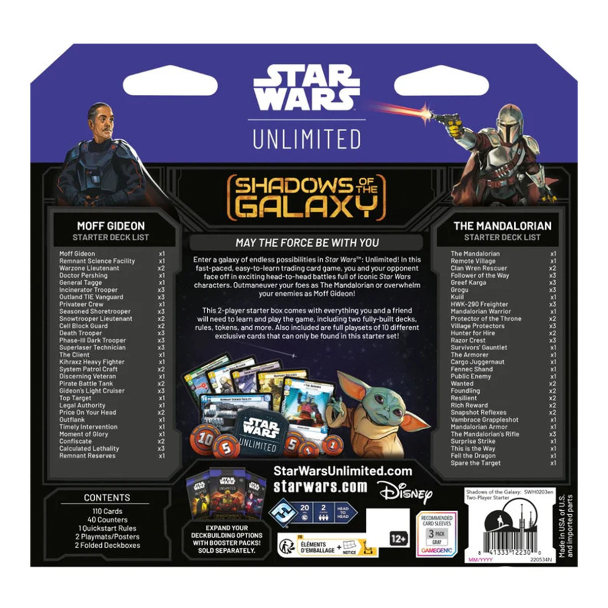 Star Wars Unlimited - Shadows of the Galaxy Two-Player Starter ...