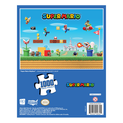 Super Mario Mayhem 1,000pc Puzzle