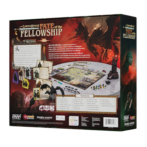 The Lord of the Rings Fate of the Fellowship - A Pandemic System Game