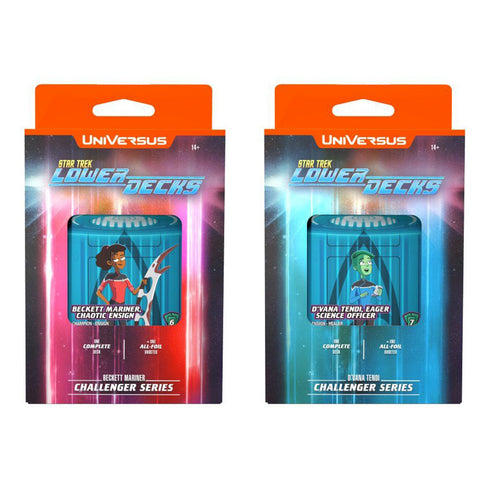 UniVersus Challenger Series Decks: Star Trek Lower Decks (Set of 4)