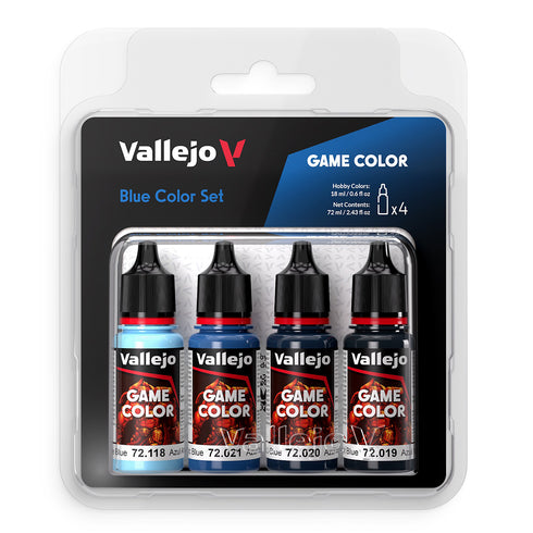 Vallejo Game Colour - Blue Color Set