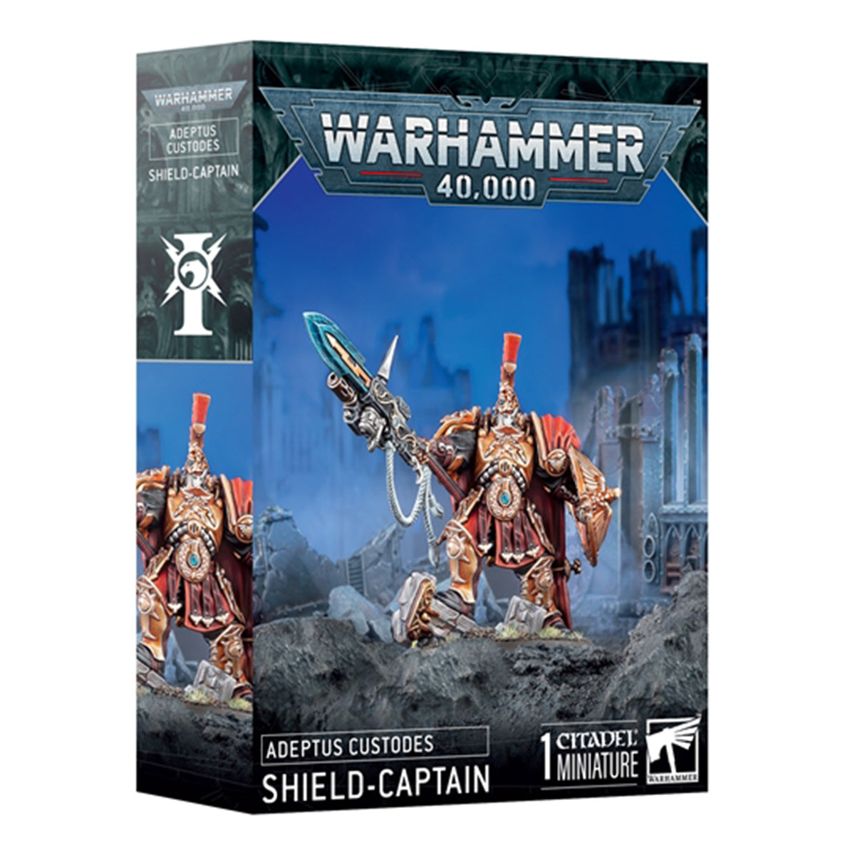 Warhammer 40K Adeptus Custodes Shield Captain – Gameology product