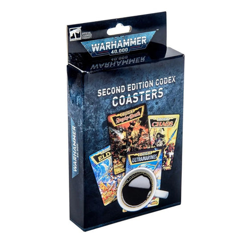 Warhammer 40K Second Edition Codex Coasters