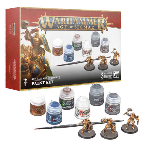 Warhammer Age of Sigmar Stormcast Eternals Paint Set