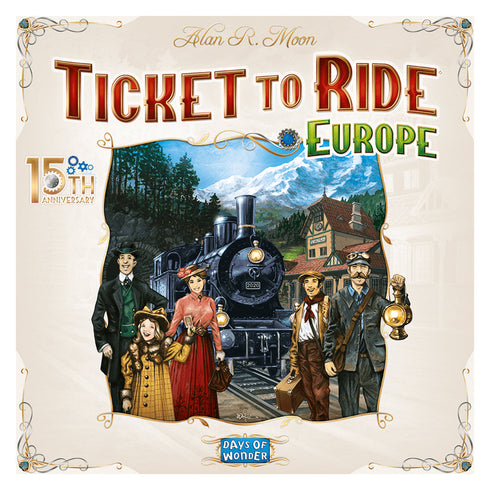 Ticket to Ride Europe 15th Anniversary Edition