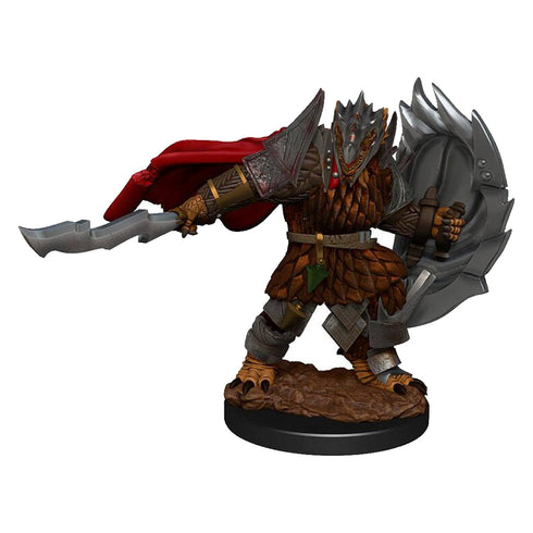 D&D Nolzurs Marvelous Unpainted Miniatures Dragonborn Fighter Male