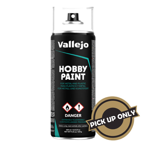 Vallejo White Primer Aerosol Spray Paint 400ml (28.010)