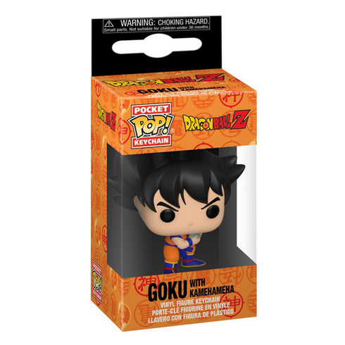 Dragon Ball Z - Goku with Kamehameha Pocket Pop! Keychain