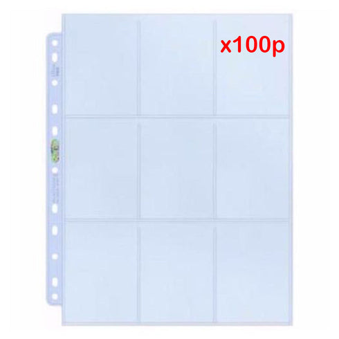 ULTRA PRO PLATINUM Trading Card 9 Pocket POKEMON MAGIC AFL Pages 11 Holes Sleeves