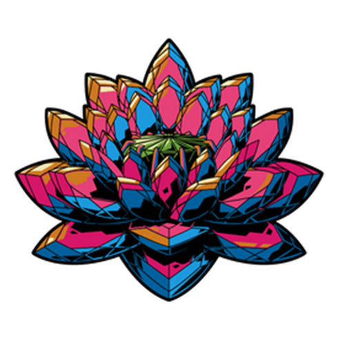 Pinfinity Magic Jeweled Lotus AR Pin