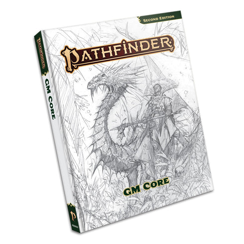 Pathfinder Second Edition Remaster: GM Core Sketch Cover