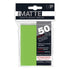 ULTRA PRO Deck Protector Sleeves Pro Matte Non-Glare Lime Green Standard 50ct 66 x 91