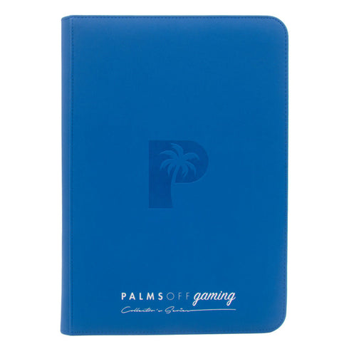 Collector's Series 9 Pocket Zip Trading Card Binder - BLUE