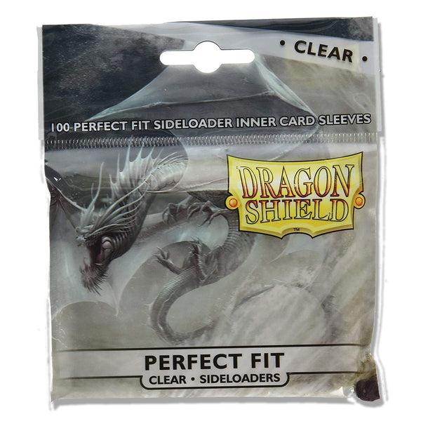 Dragon Shield Sideloader Perfect Fit 100ct Clear 63x88mm Sleeves