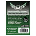 Mayday Premium Card Game Sleeves 50ct 63.5 MM X 88 MM Dark Green