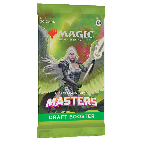 Magic Commander Masters Single Draft Booster Pack