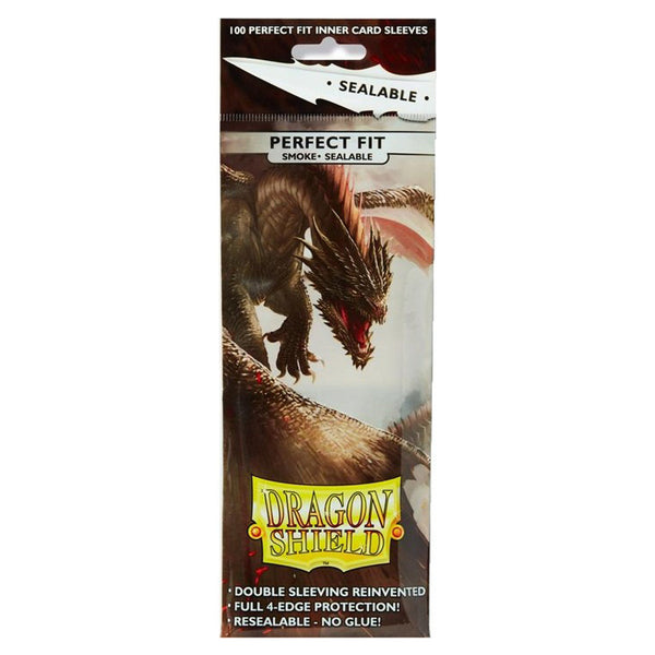  5 Packs Dragon Shield Sealable Inner Sleeve Clear Standard Size  100 ct Card Sleeves Value Bundle! : Toys & Games