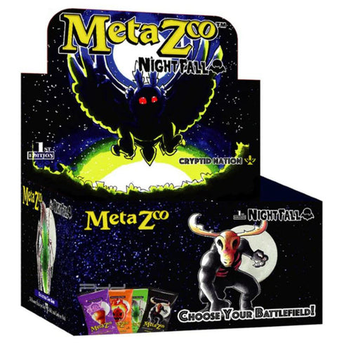 Nightfall First Edition Booster Box MetaZoo TCG