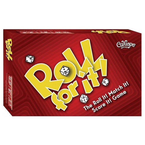 Roll For It! Red Set Board Game