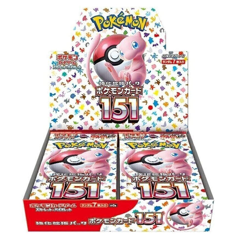 Pokemon TCG 151 Booster Box sv2a Japanese